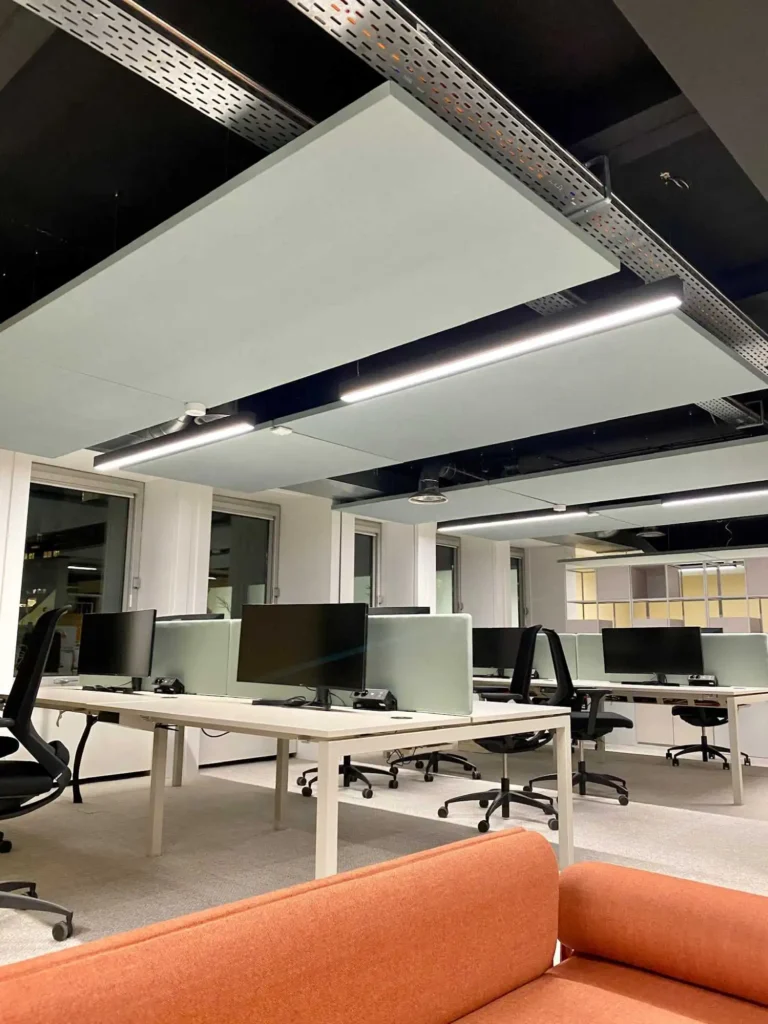 Panneaux acoustiques pour open space