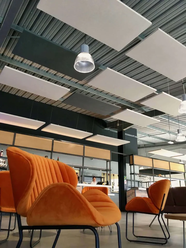 Panneaux acoustiques restaurant Montpellier